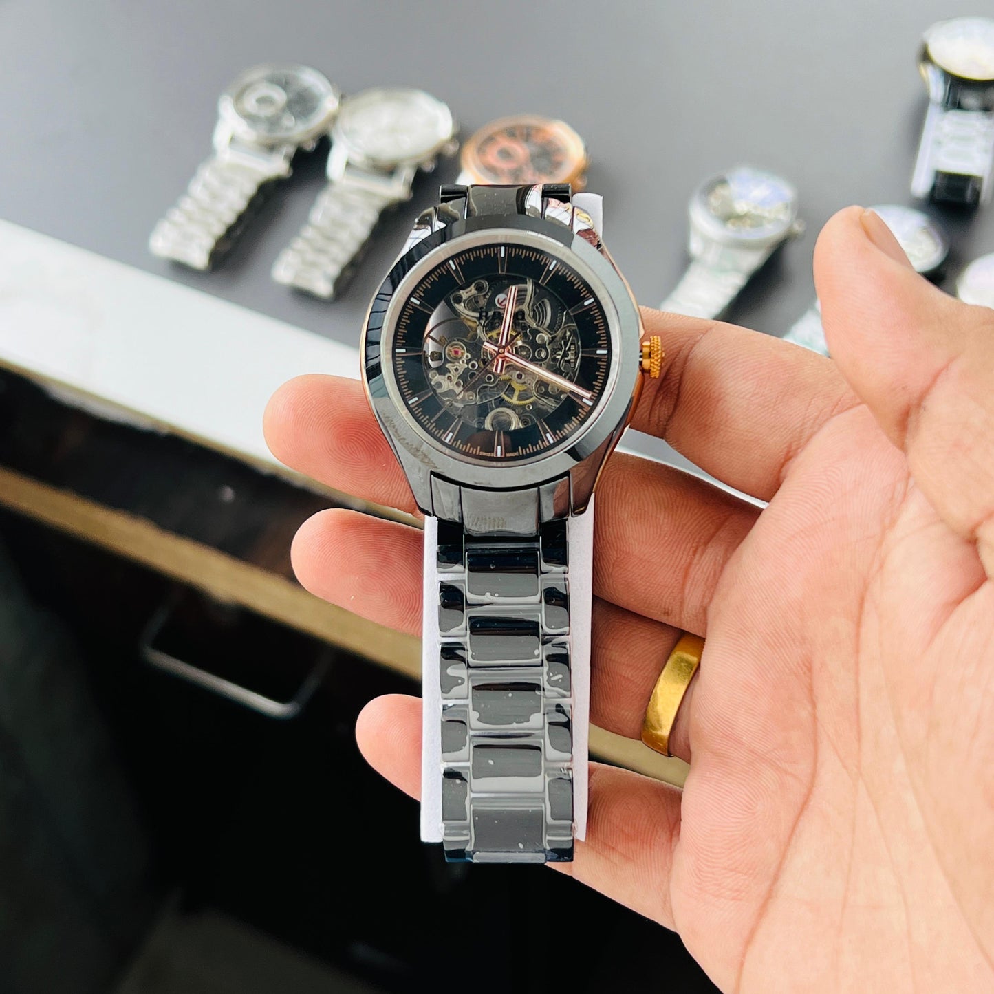 Centrix Automatic Original Japanese Automatic Movement Collection With Free Brand Name Box Packing