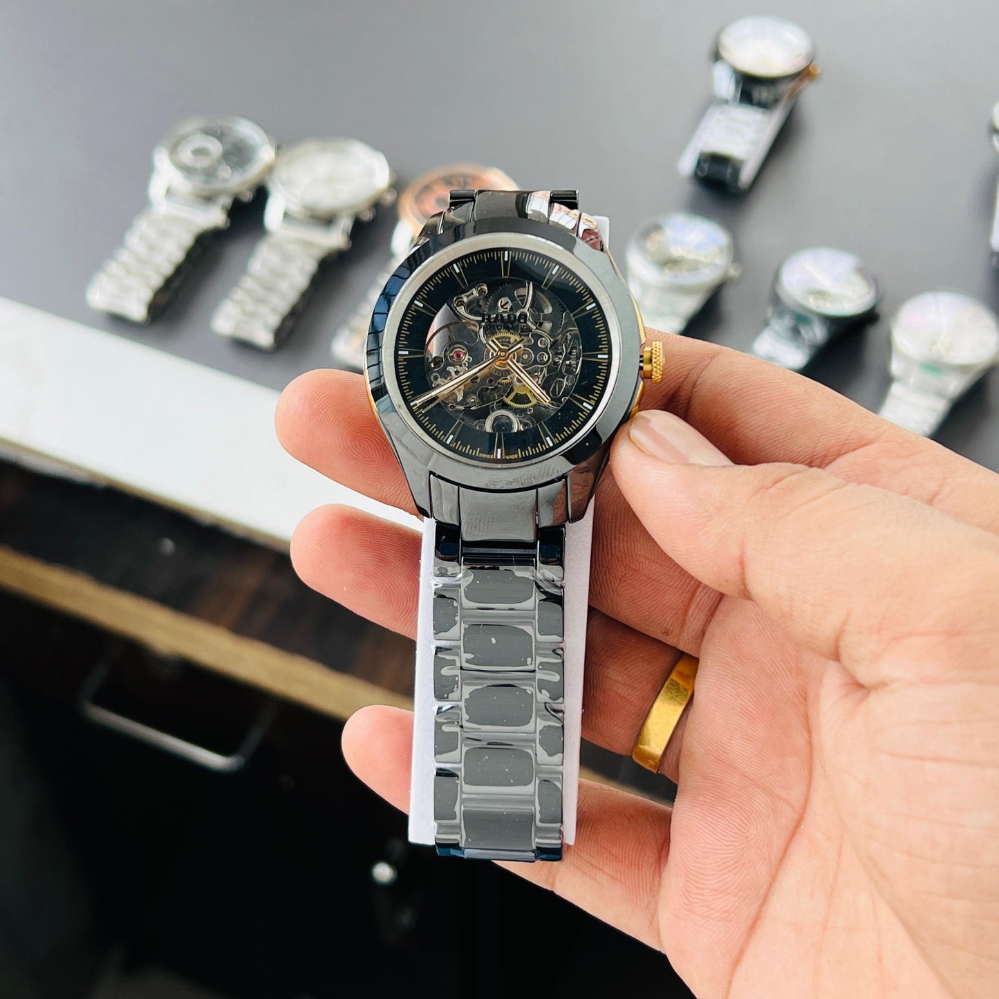 Centrix Automatic Original Japanese Automatic Movement Collection With Free Brand Name Box Packing